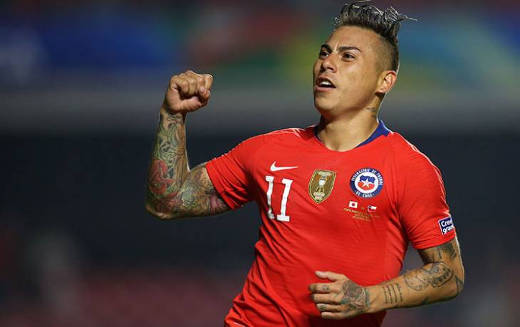 Chile Copa America 2021 Lineup - Eduardo Vargas