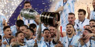 Argentina beat Brazil to win Copa America 2021