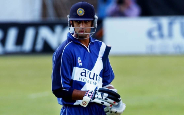 Rahul Dravid Scotland