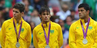 Why don't professional footballers play in the Olympics