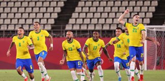 Brazil wins Gold Medal in Tokyo Olympics Football Tournament