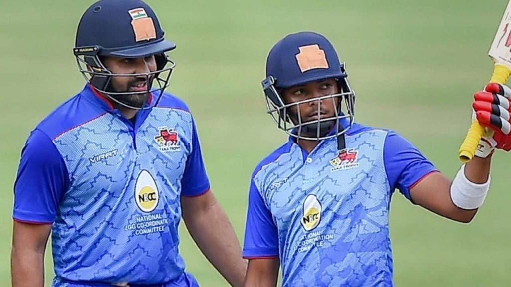 Rohit Sharma and Prithvi Shaw