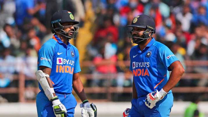 Rohit Sharma and Shikhar Dhawan