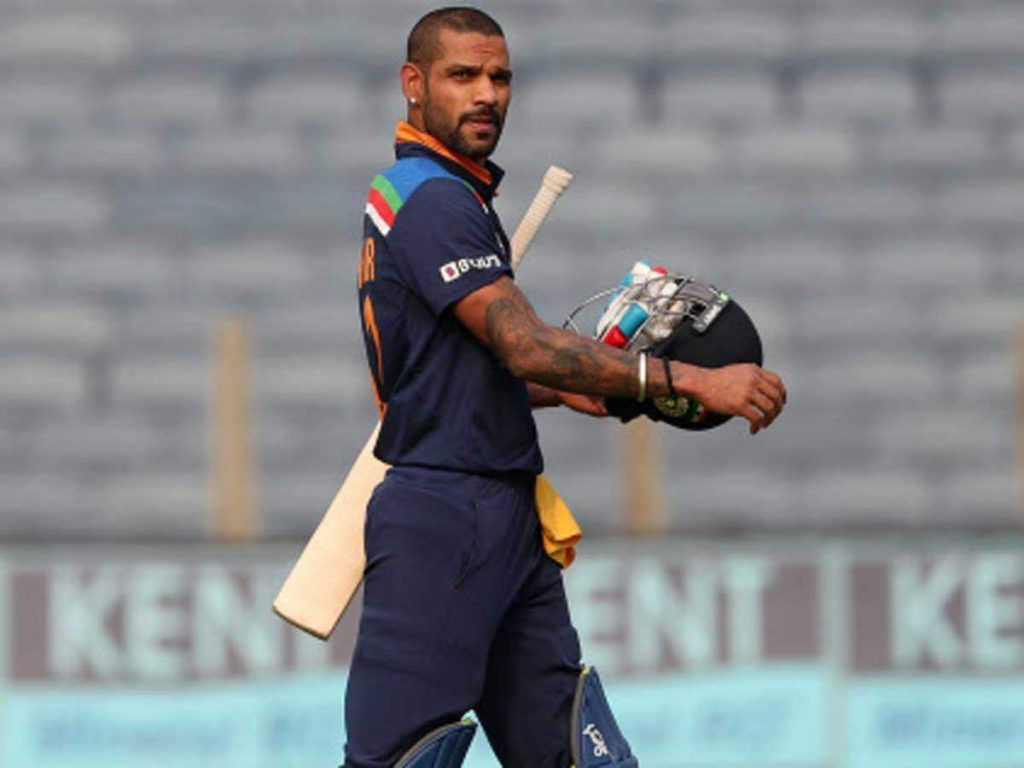 Shikhar Dhawan against Sri Lanka