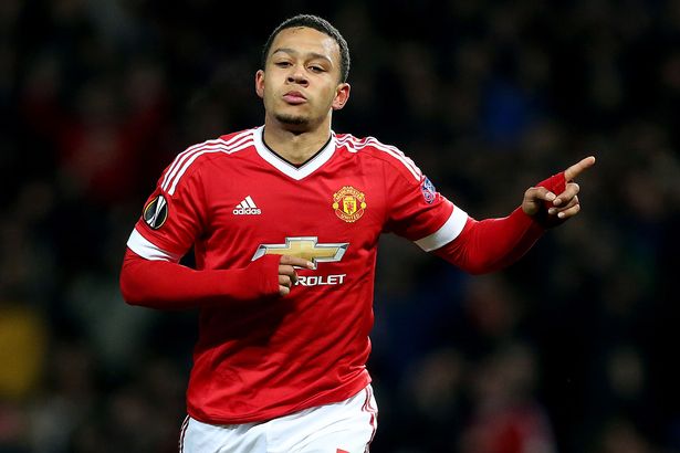 memphis depay manchester united