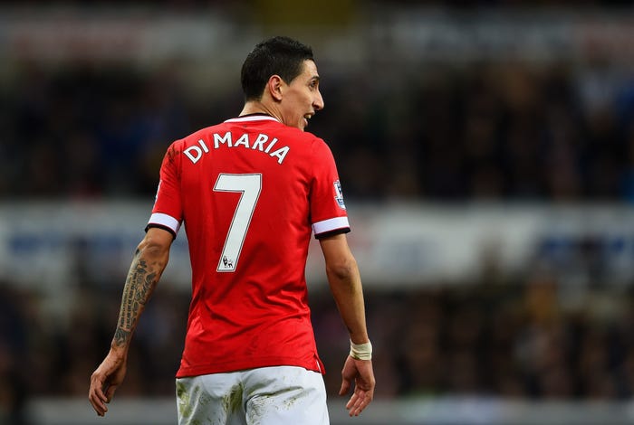 angel di maria manchester united