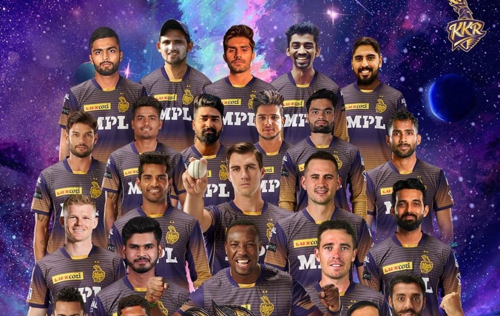 Kolkata Knight Riders IPL 2022 Complete Squad
