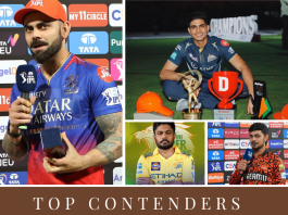 Top contenders for Orange Cap