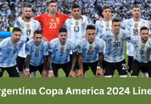 Argentina Squad for COPA America 2024 & Argentina Lineup