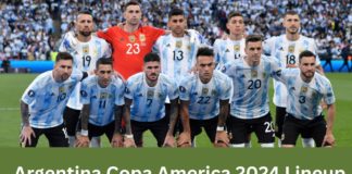 Argentina Squad for COPA America 2024 & Argentina Lineup