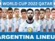 Argentina Squad for FIFA World Cup 2022 & Argentina Lineup