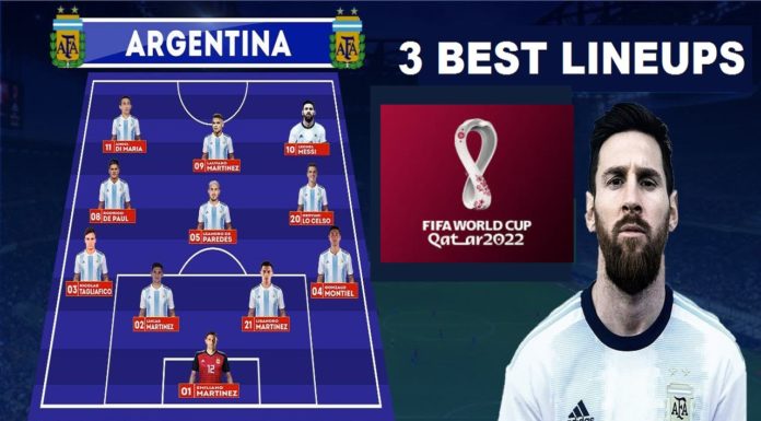 Argentina World Cup 2022 Lineup - 3 Best Possible Formations for Argentina Squad