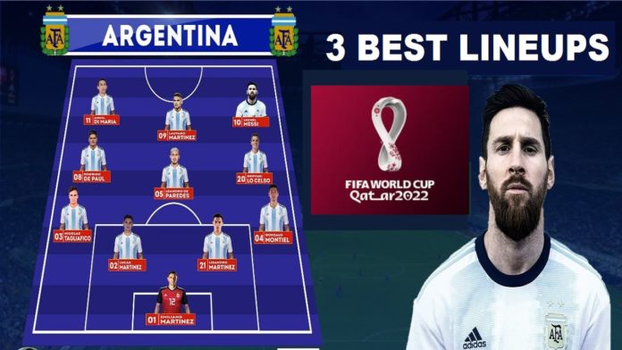 Argentina World Cup 2022 Lineup - 3 Best Possible Formations for Argentina Squad