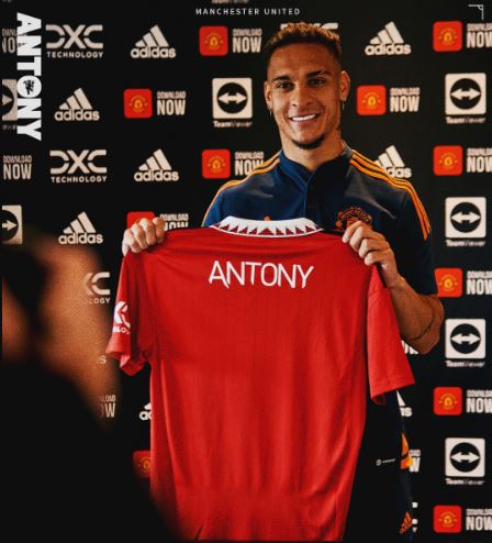 Manchester United no. 7 2023 - Antony