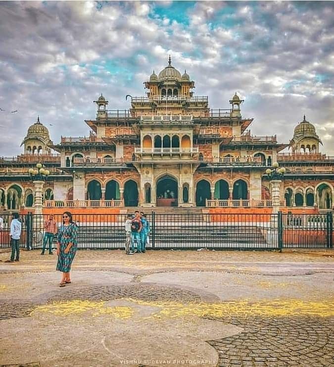 top tourist places in jaipur - ALBERT HALL