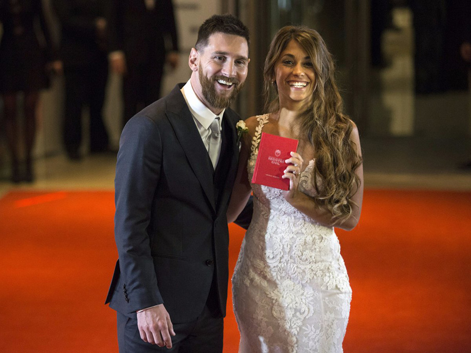 messi and antonella wedding