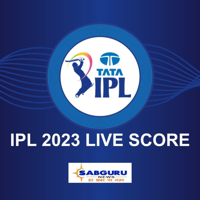 IPL Live Score and Updates