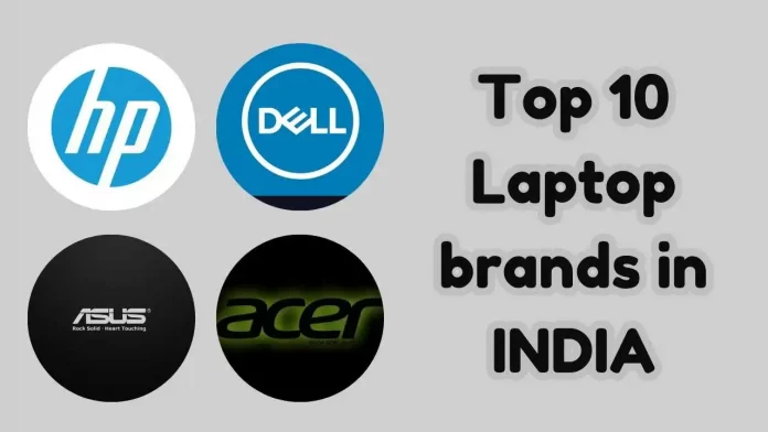 Top 10 Laptop brands in india