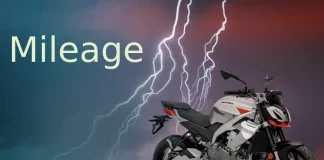 Mileage aprilla tuono 457