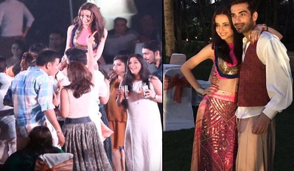 Sanaya Irani and Mohit Sehgal Dreamy Wedding And Reception In Goa beach