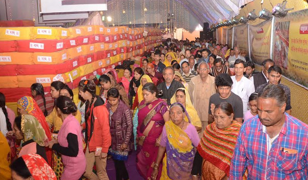 sri ram naam maha mantra parikrama mahotsav at azad park ajmer