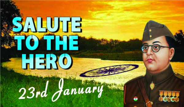 Great freedom fighter Netaji Subhas Chandra Bose 120th birth anniversary