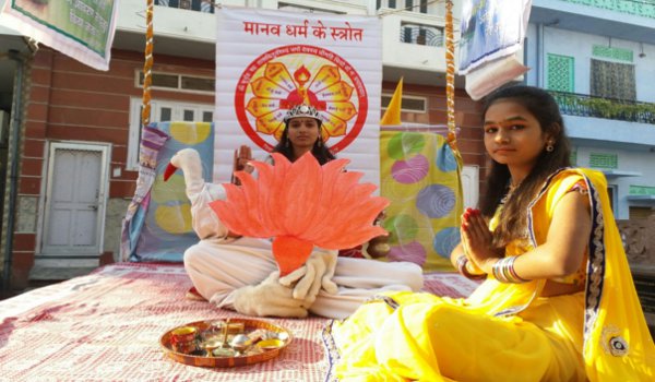  108 Kundiya Gayatri Mahayagya shobha yatra at pali