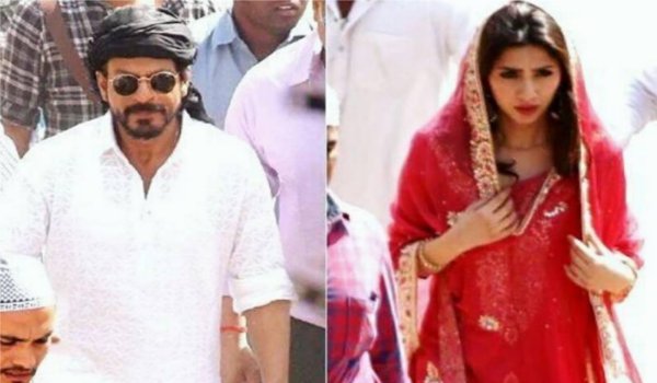 leaked : Pakistani actress Mahira Khan's first look from raees