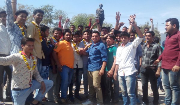 राहुल से खफा एनएसयूआई कार्यकर्ताओं ने ज्वाइन की एबीवीपी