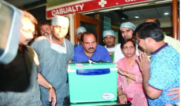 इंदौर में 8वीं बार बना ग्रीन कॉरिडोर, बचाईं 4 जिंदगियां, दिल-लीवर पहुंचे दिल्ली