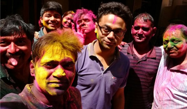 Special holi celebration : कोटा से शशि ने भेजी यह फोटो