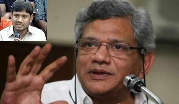 Kanhaiya kumar to campaign for the Left in west Bengal : sitaram Yechury