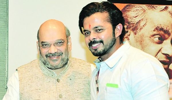 BJP leadership was in touch with Sreesanth for last two years