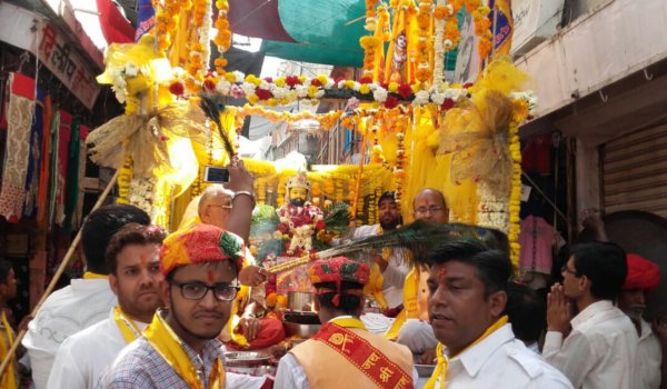 पाली में गूंजे खाटू श्याम बाबा के जयकारे, श्याम मय हुआ शहर पाली में गूंजे खाटू श्याम बाबा के जयकारे, श्याम मय हुआ शहर