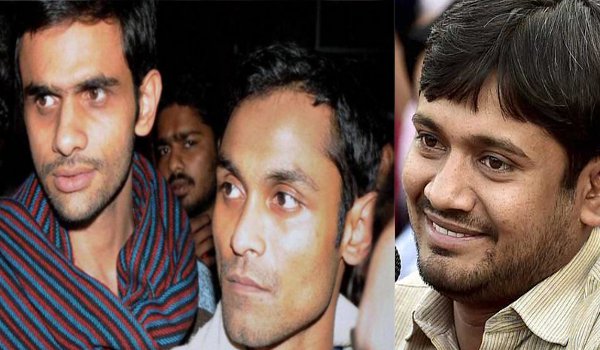 JNU row : जांच टीम ने खालिद और अनिर्बान को भी दोषी पाया