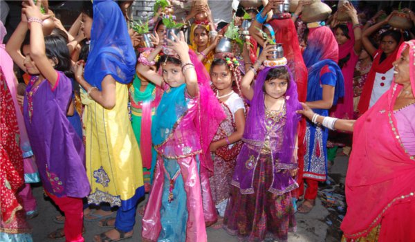 Khinwara Balaji mela 2016 : kalash yatra