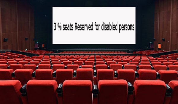 राजस्थान के सिनेमाघरों में विशेष योग्यजन के लिए सीटें आरक्षित