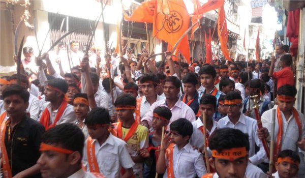 historical shobha yatra in pali on ram Navami