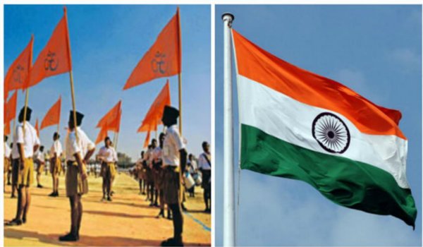 भगवा ध्वज को राष्ट्र ध्वज मानना गलत नहीं : RSS