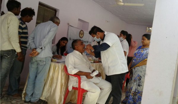 sewa Bharti jodhpur organised free medical camp on New Year