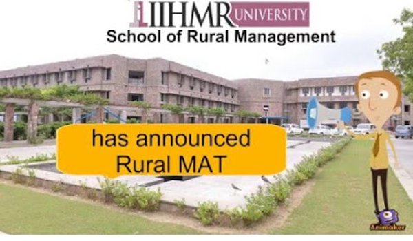 IIHMR University’s School Of Rural Management Conducts Online/Offline RuralMAT