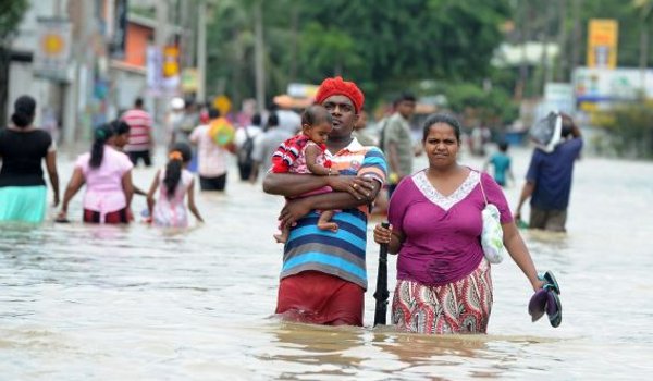 श्रीलंका में बाढ़-भूस्खलन से 41 की मौत
