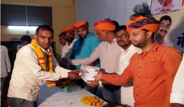 Manish Sen appointed as Ajmer district Youth Congress social media chief