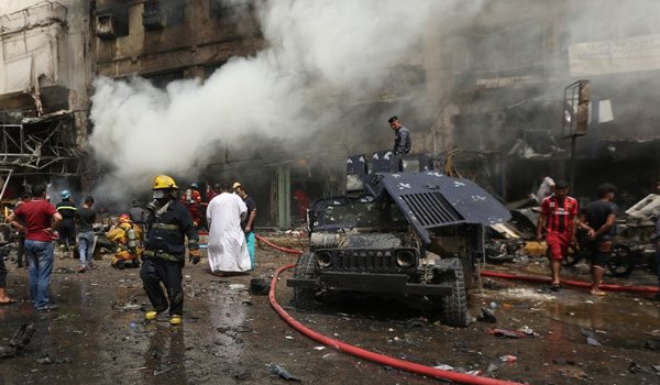 पश्चिमी बगदाद की मस्जिद पर आत्मघाती हमला, 14 की मौत