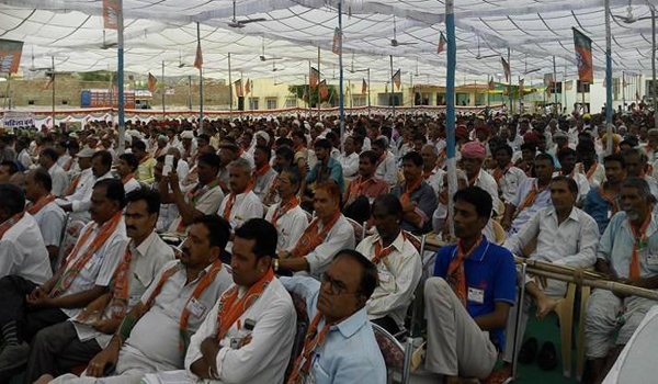 booth level workers in bjp booth level meeting in sirohi