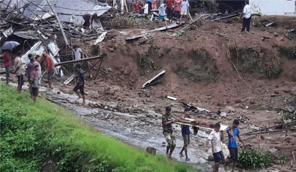 अरुणाचल : भूस्खलन में पांच की मौत, कई मलवे में दबे