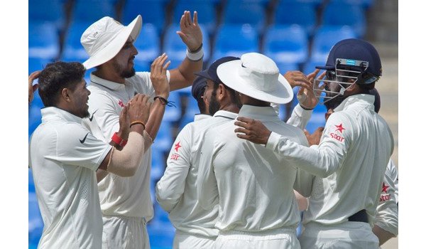 पहले टेस्ट में भारत ने वेस्टइंडीज को दी करारी शिकस्त