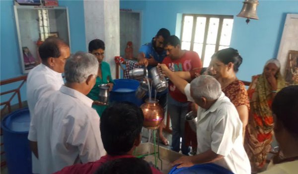 Sahastradhara celebration at Shantananda udasin ashram pushkar