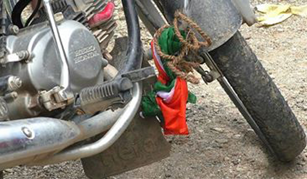 insult of tiranga in tiranga yatra in sirohi