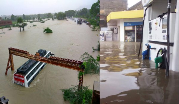 heavy monsoon rains lash chittorgarh